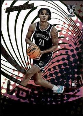 Noah Clowney #22 Basketball Cards 2023 Panini Revolution Vortex