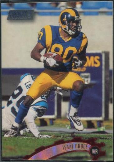 Isaac Bruce #6 Football Cards 1997 Stadium Club