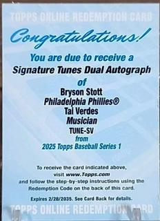 Bryson Stott / Tai Verdes