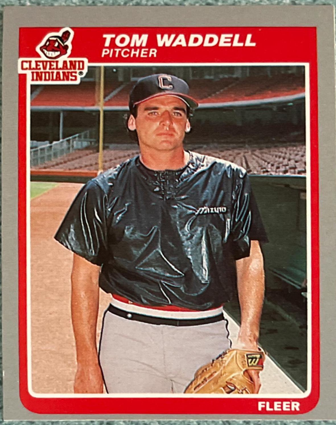 Tom Waddell #459 Baseball Cards 1985 Fleer