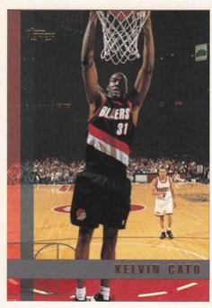 Kelvin Cato #167 Basketball Cards 1997 Topps
