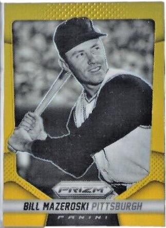 Bill Mazeroski [Gold Prizm] #160