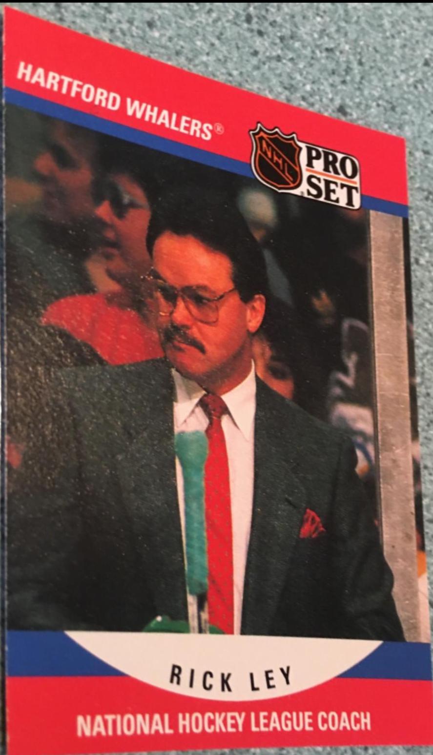 Rick Ley #666 Hockey Cards 1990 Pro Set