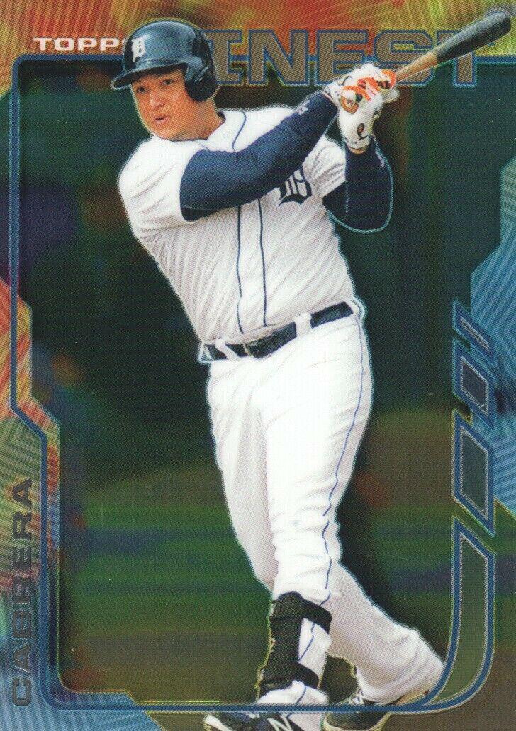 Miguel Cabrera #1 Baseball Cards 2014 Finest