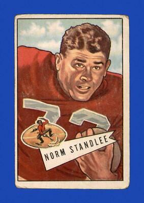 Norm Standlee #42 Football Cards 1952 Bowman Large