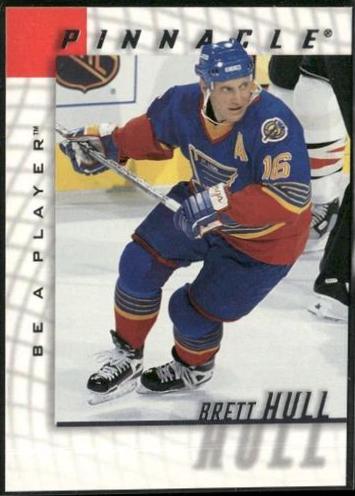 Brett Hull #15 Hockey Cards 1997 Pinnacle Be A Player
