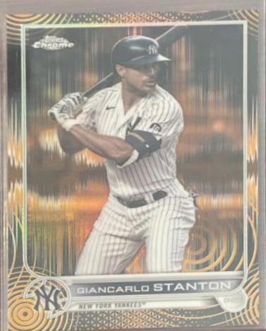 Giancarlo Stanton #139 2022 Topps Chrome Sonic Baseball