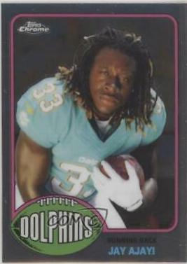 Jay Ajayi #76-JA Football Cards 2015 Topps Chrome 1976