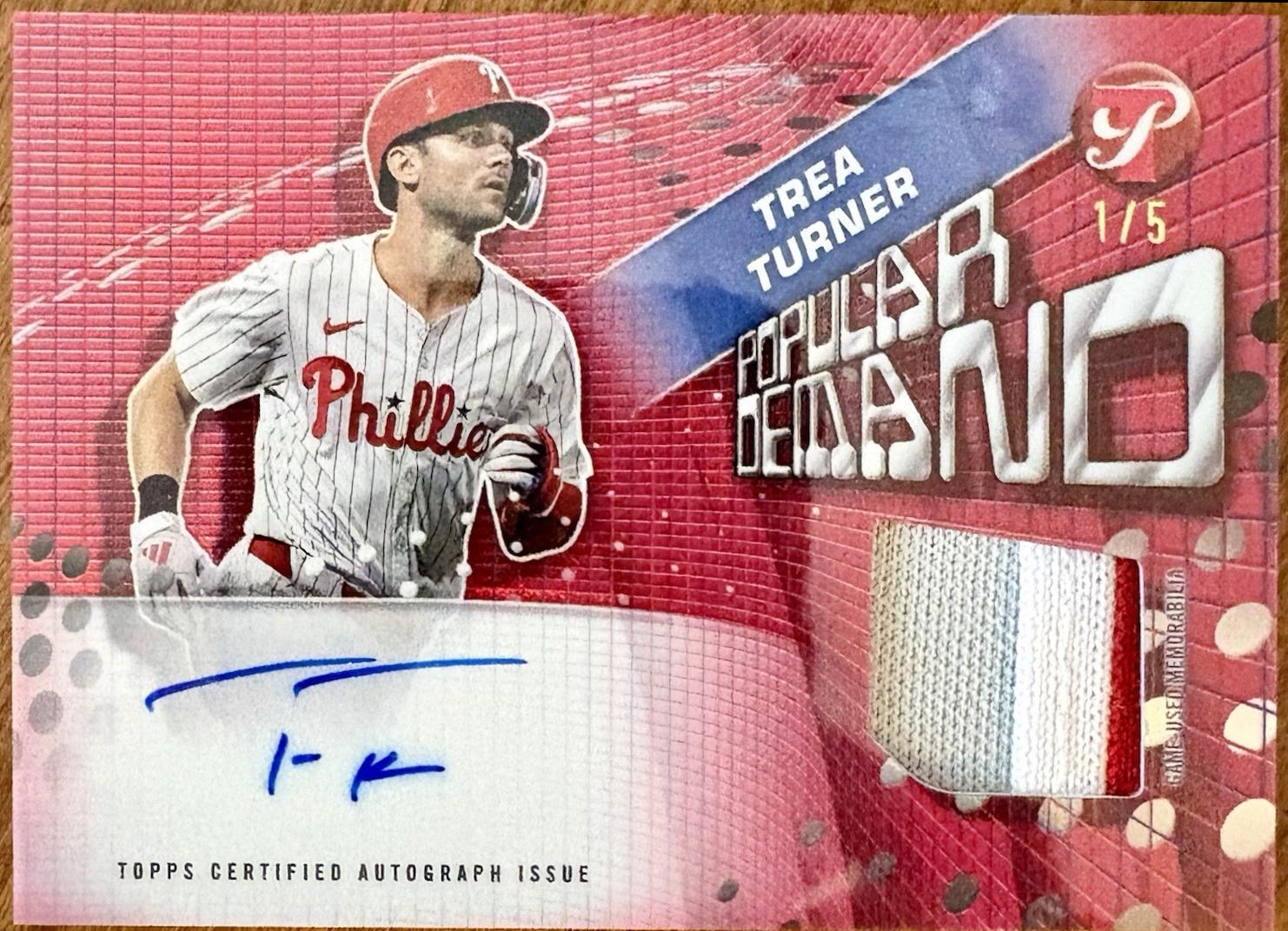 Trea Turner [Red] #PPDAR-TT