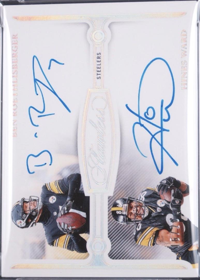 Ben Roethlisberger/Hines Ward #6 Prices | 2024 Panini Flawless