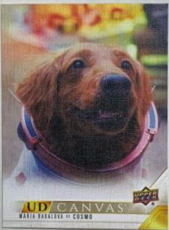Maria Bakalova as Cosmo #C32 Marvel 2024 Upper Deck Studios UD Canvas