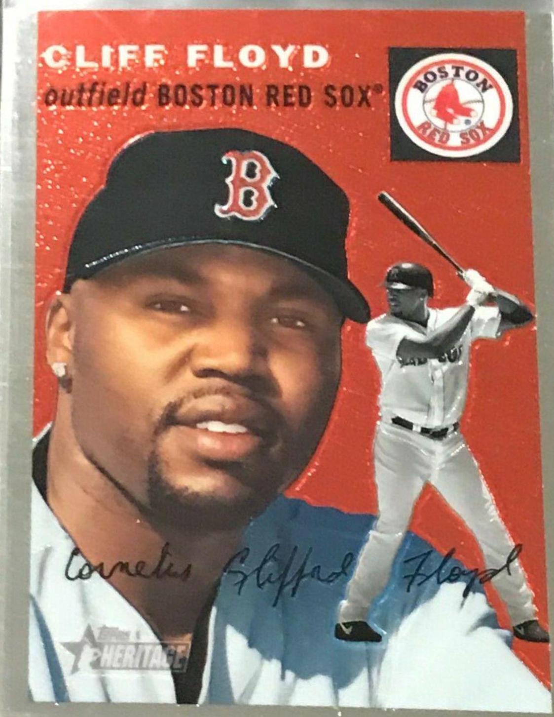 Cliff Floyd #THC23 Baseball Cards 2003 Topps Heritage Chrome