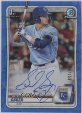 Saul Garza [Blue Wave Refractor] #CDA-SG
