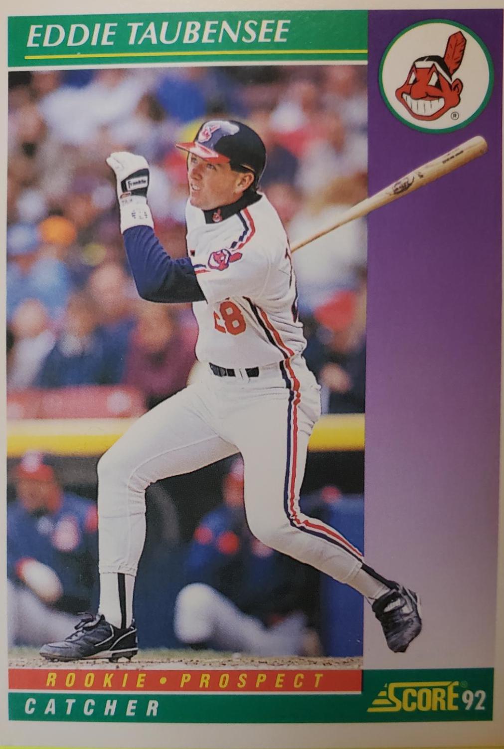Eddie Taubensee #871 Baseball Cards 1992 Score