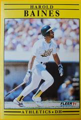 Harold Baines #2 Baseball Cards 1991 Fleer Prices