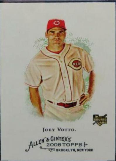 Joey Votto #129 Baseball Cards 2008 Topps Allen & Ginter