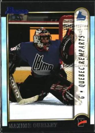 Maxime Ouellet #41 Hockey Cards 1999 Bowman CHL