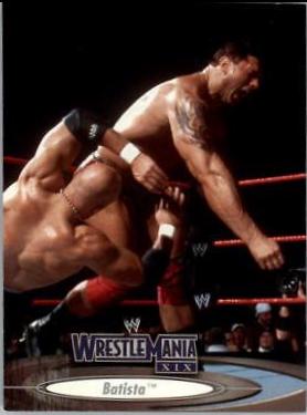 Batista #5 Wrestling Cards 2003 Fleer WWE WrestleMania XIX