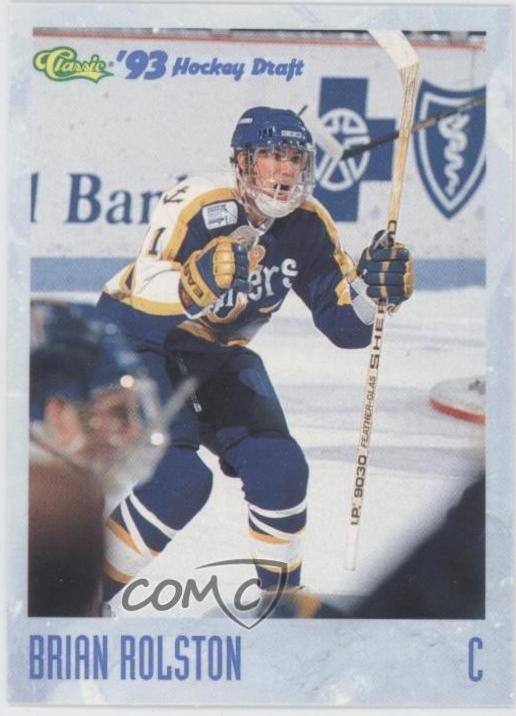 Brian Rolston #79 1993 Classic Draft Hockey