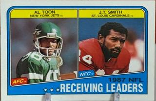 1987 NFL Receiving Leaders, Al Toon, JT Smith