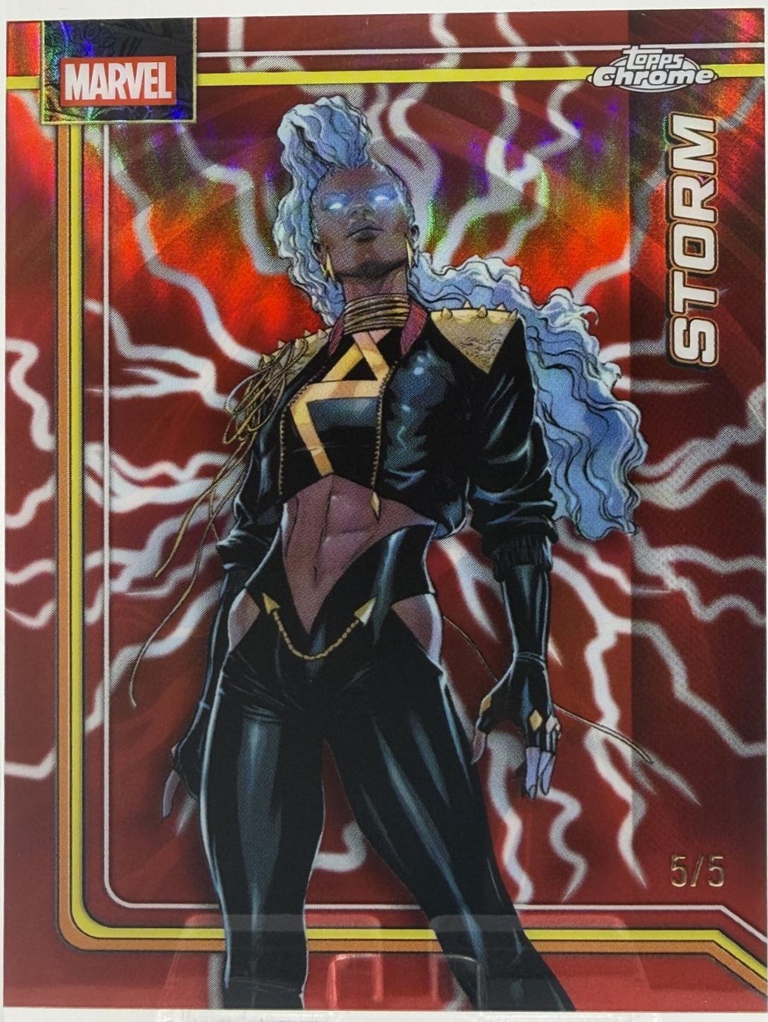 Storm Red Refractor