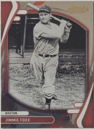 Jimmie Foxx #4 Baseball Cards 2022 Panini Absolute
