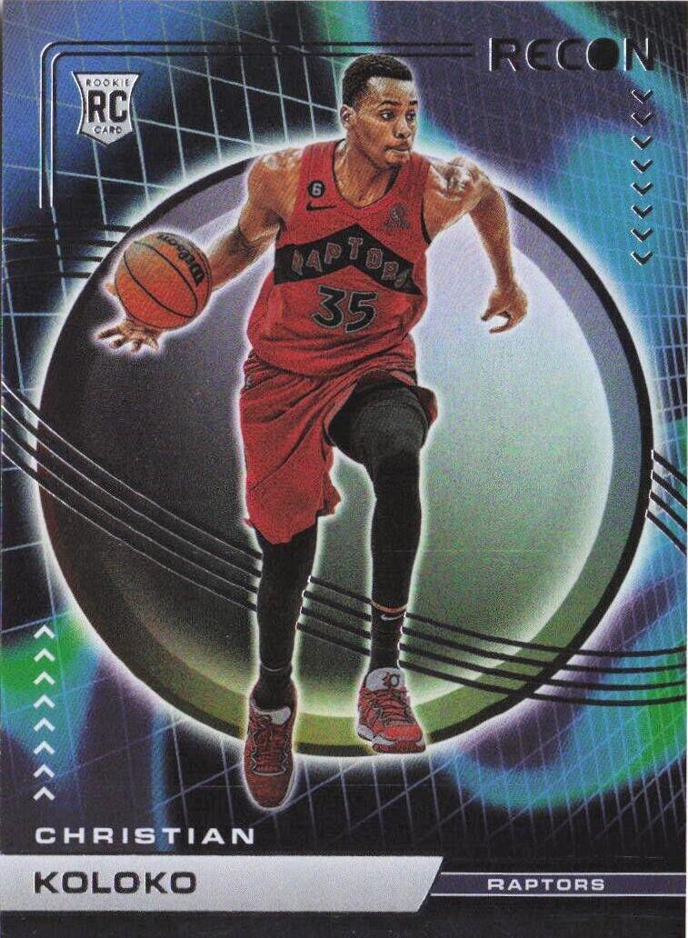 Christian Koloko #216 Basketball Cards 2022 Panini Recon