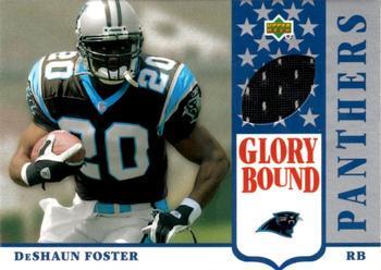 Deshaun Foster #GBJ-DF Football Cards 2002 Upper Deck Authentics Glory Bound Jersey