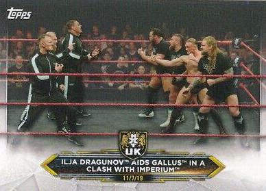 Ilja Dragunov, Gallus, Imperium #51 Wrestling Cards 2020 Topps WWE NXT