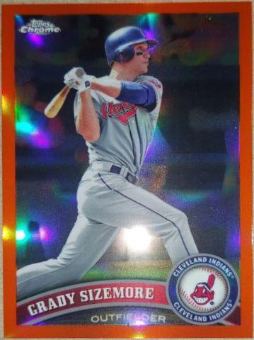 Grady Sizemore [Orange Refractor] #134