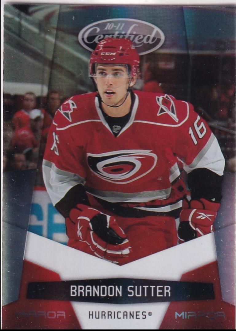 Brandon Sutter #26 2010-11 Panini Certified Hockey