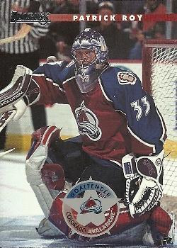 Patrick Roy #112 Hockey Cards 1996 Donruss