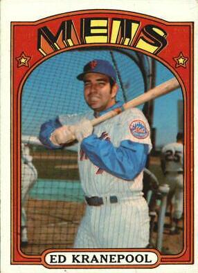 Ed Kranepool #181 Baseball Cards 1972 Topps
