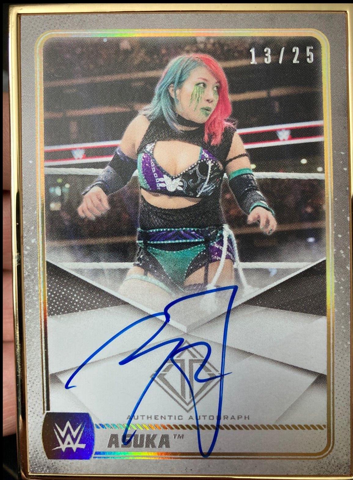 Asuka #A-AK Wrestling Cards 2020 Topps WWE Transcendent Autographs
