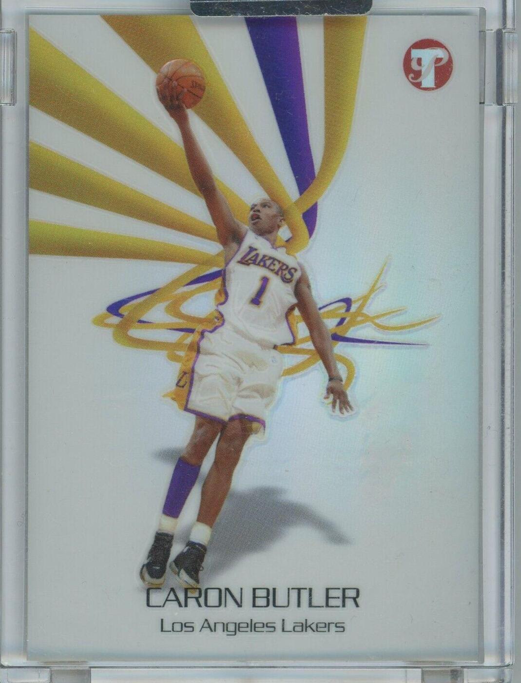 Caron Butler Gold Refractor #46 Basketball Cards 2004 Topps Pristine