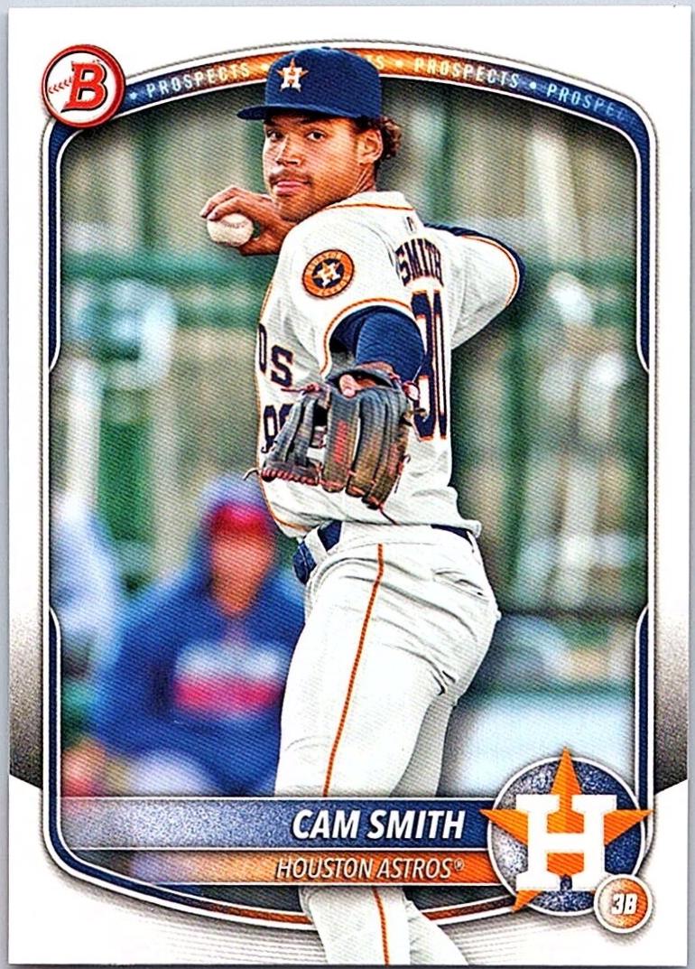 Cam Smith #BP-48 Baseball Cards 2025 Bowman Prospects