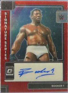 Booker T #3 Wrestling Cards 2023 Panini Chronicles WWE Donruss Optic Signature Series