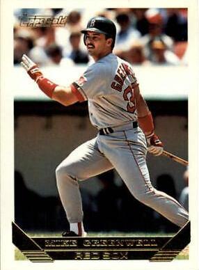 Mike Greenwell #323 Baseball Cards 1993 Topps Gold