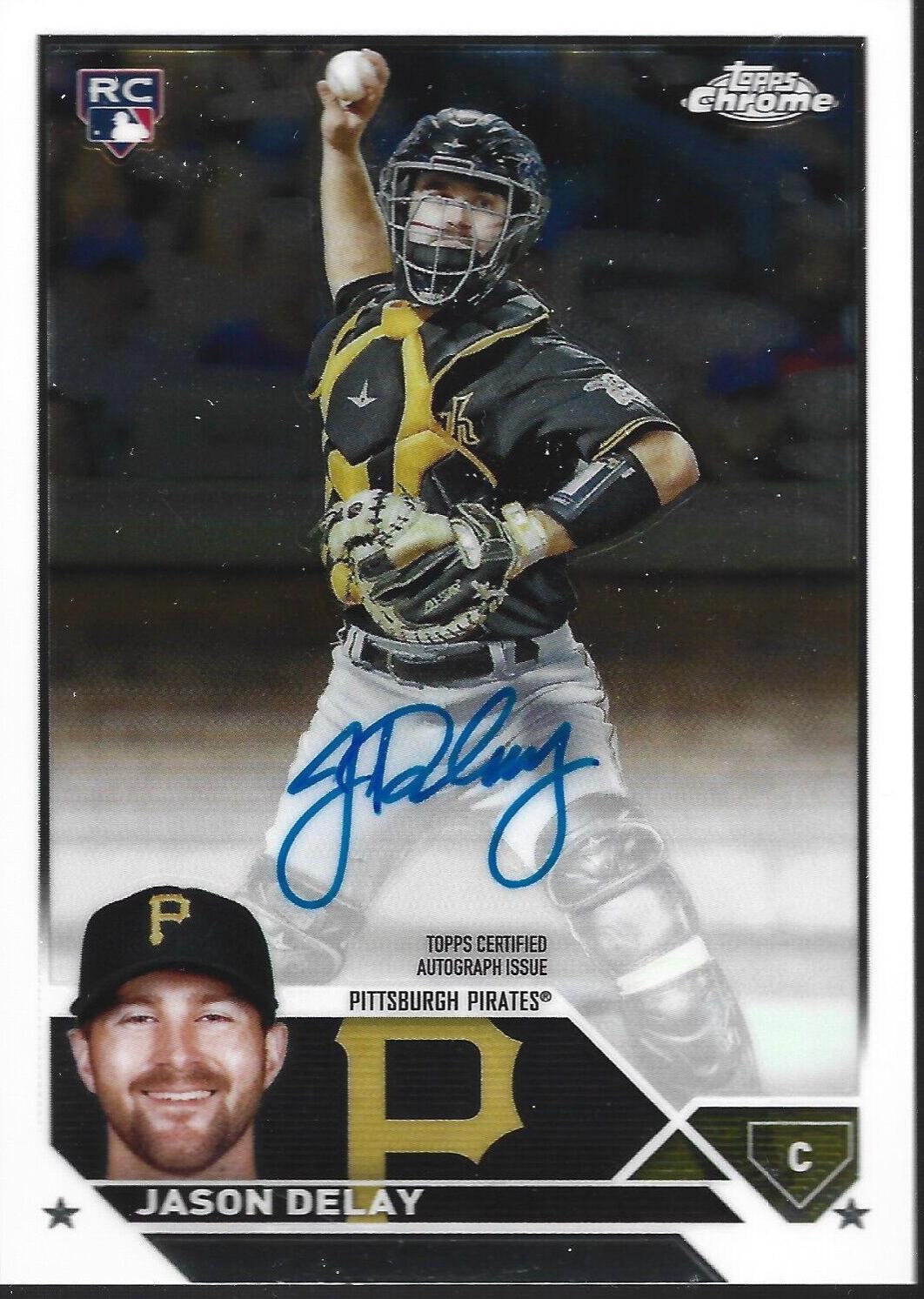 Jason Delay #RA-JD Baseball Cards 2023 Topps Chrome Update Rookie Autographs