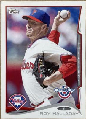 Roy Halladay #41 Baseball Cards 2014 Topps Opening Day