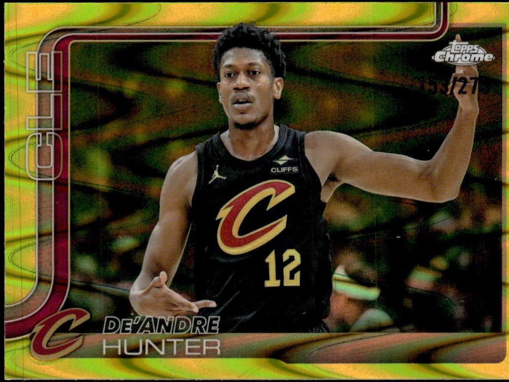 De'Andre Hunter [RayWave Yellow Refractor] #73