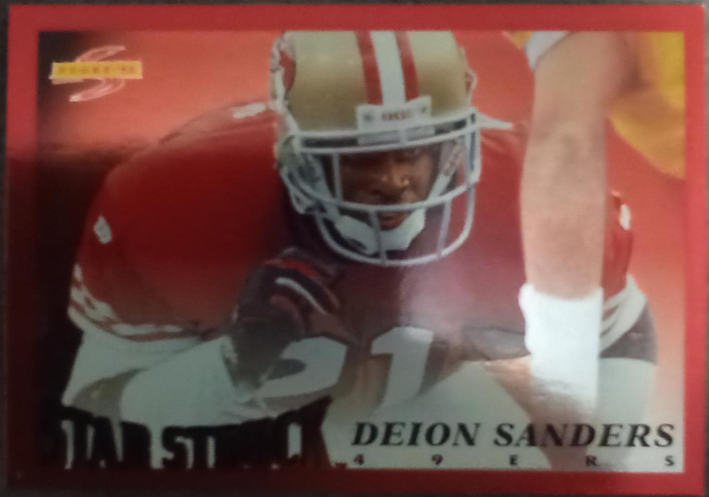 Deion Sanders [Red Siege] #217