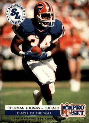 Thurman Thomas #2 1992 Pro Set Football