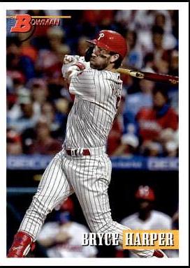 Bryce Harper #22 2021 Bowman Heritage Baseball