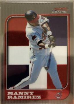 Manny Ramirez #29 Baseball Cards 1997 Bowman Chrome International