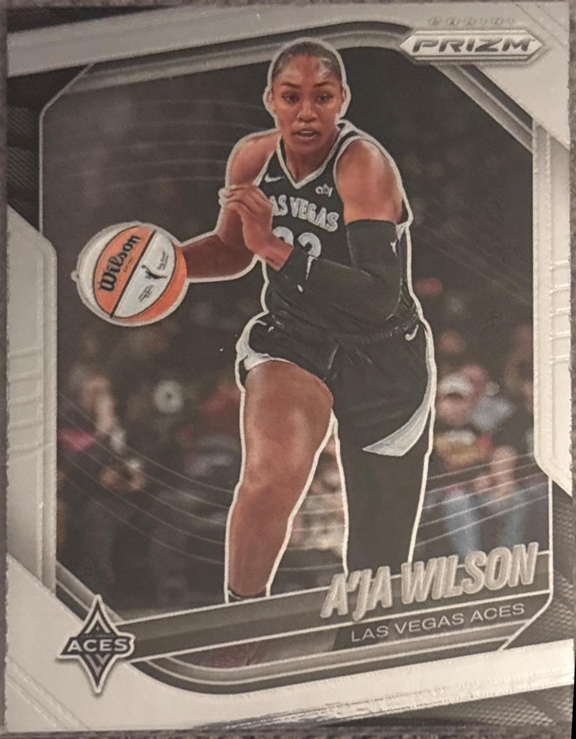 2025 Panini Prizm WNBA A'ja Wilson #76 card