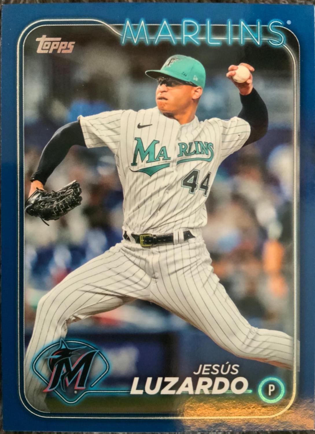 Jesus Luzardo [Royal Blue] (2024 Topps)
