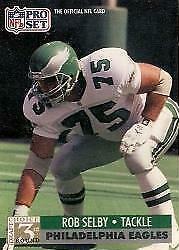 Rob Selby #804 1991 Pro Set Football