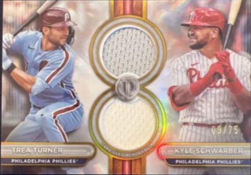 Kyle Schwarber / Trea Turner [Gold Dual Player] #DR2-TS