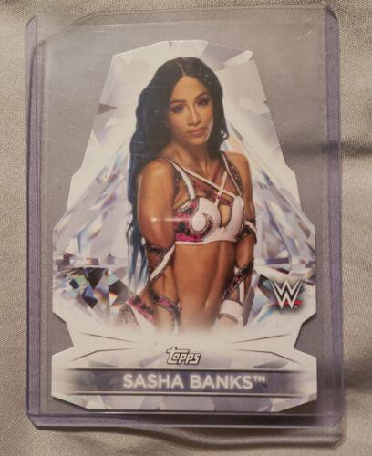 Sasha Banks #DC-11 Wrestling Cards 2021 Topps WWE Women's Division Diamond Cuts